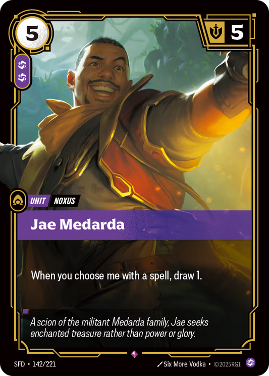 142/221 Jae Medarda - Rare - Spiritforged