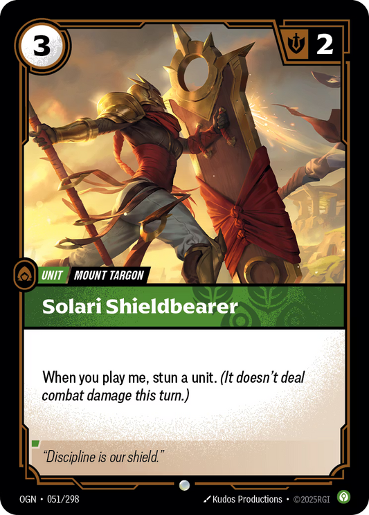 051/298 Solari Shieldbearer - Common - Origins