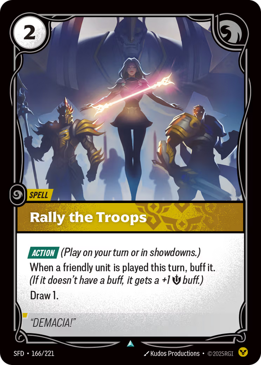 166/221 Rally the Troops - Uncommon - Spiritforged