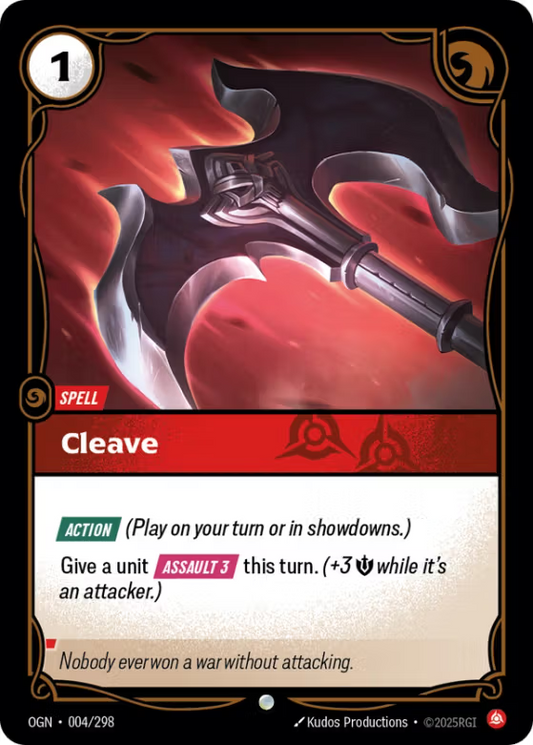 004/298 Cleave - Common - Origins