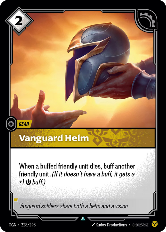 228/298 Vanguard Helm - Uncommon - Origins