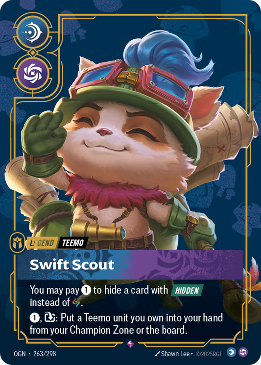 263/298 Teemo - Swift Scout - Legend - Origins