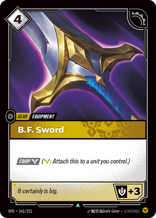 161/221 B.F. Sword - Uncommon - Spiritforged