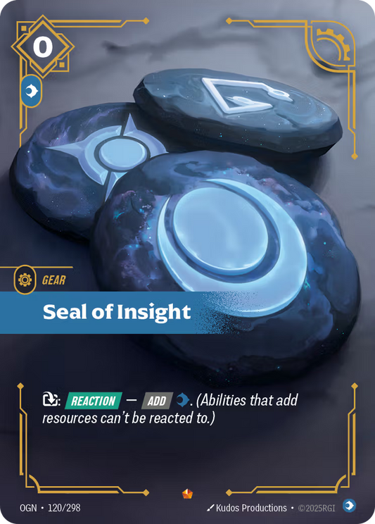 120/298 Seal of Insight - Epic - Origins