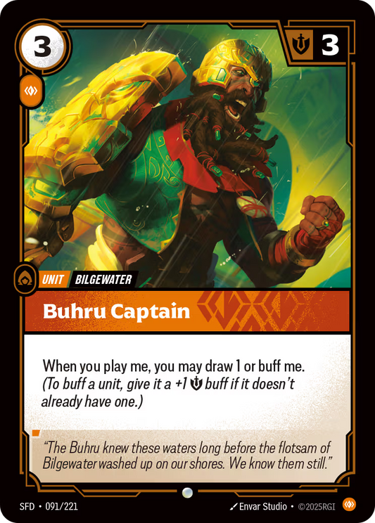 091/221 Buhru Captain - Common - Spiritforged
