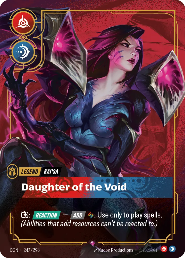 247/298 Kai'sa - Daughter of the Void - Legend - Origins