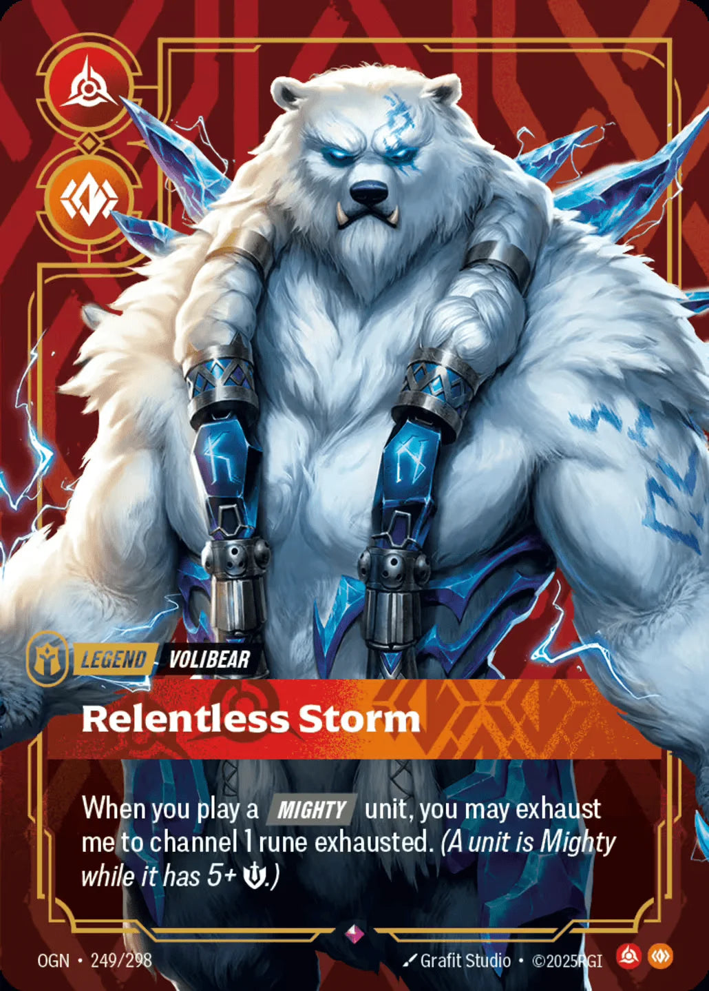 249/298 Volibear - Relentless Storm - Legend - Origins