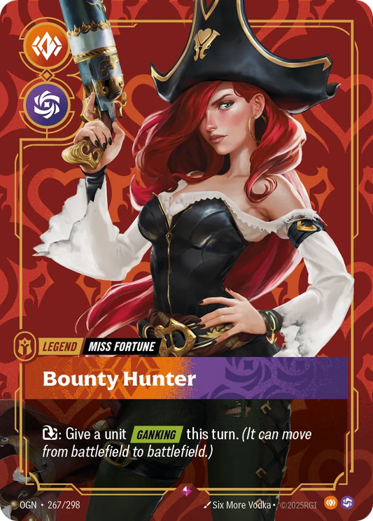 267/298 Miss Fortune - Bounty Hunter - Legend - Origins
