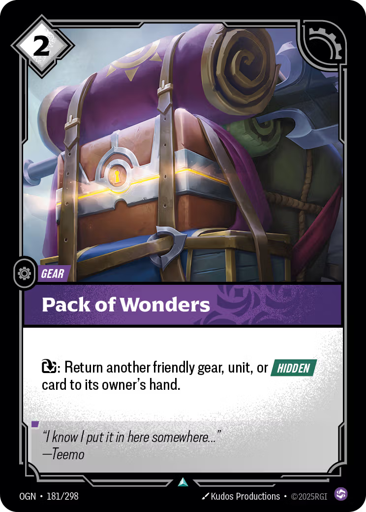 181/298 Pack of Wonders - Uncommon - Origins