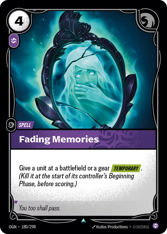 180/298 Fading Memories - Uncommon - Origins