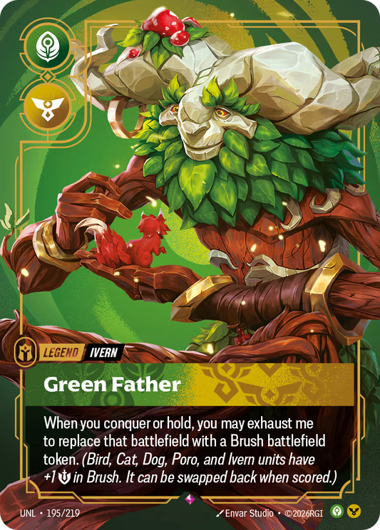195/219 Ivern - Green Father - Legend - Unleashed