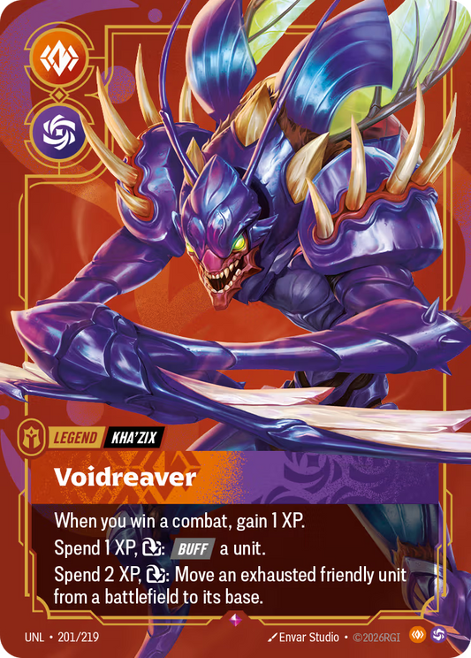 201/219 Kha'Zix - Voidreaver - Legend - Unleashed