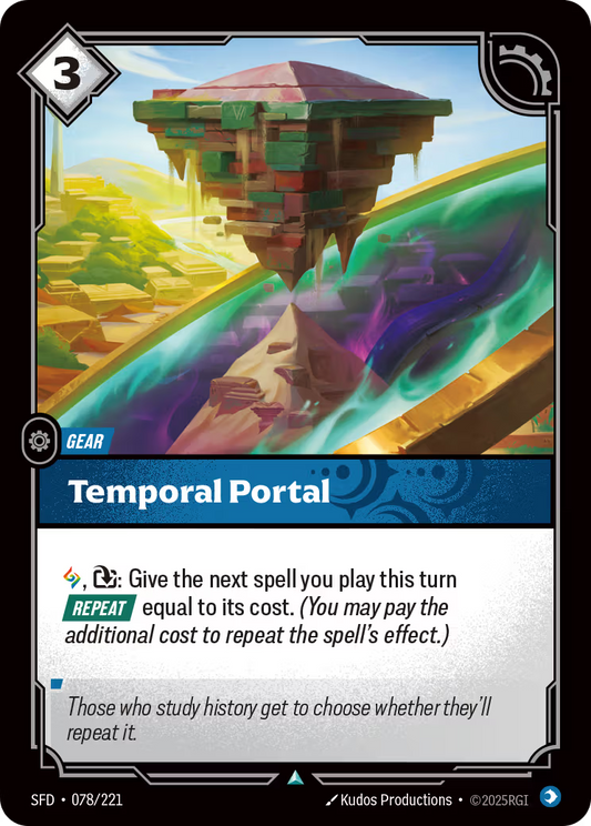 078/221 Temporal Portal - Uncommon - Spiritforged