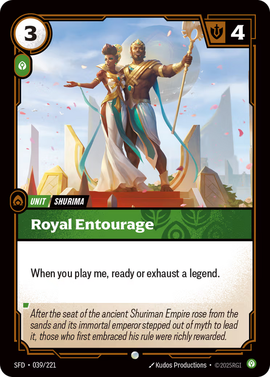 039/221 Royal Entourage - Common - Spiritforged