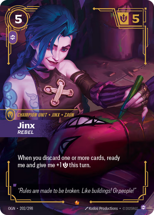 202/298 Jinx, Rebel - Epic - Origins