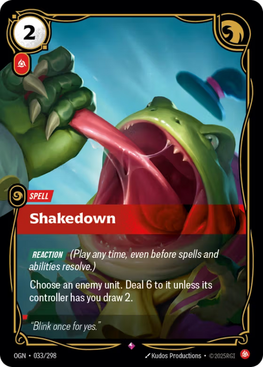 033/298 Shakedown - Rare - Origins