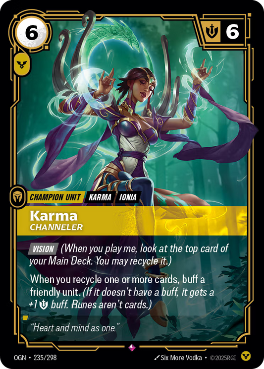 235/298 Karma, Channeler - Rare - Origins