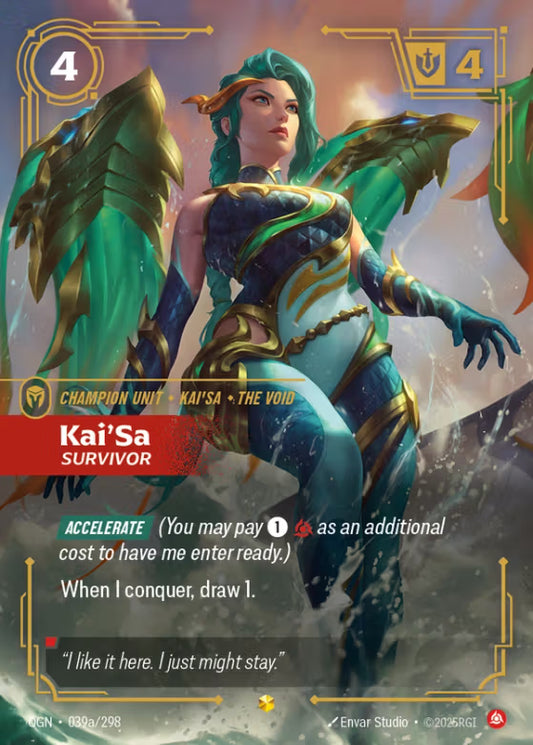 039a/298 Kai'Sa, Survivor - Showcase - Origins