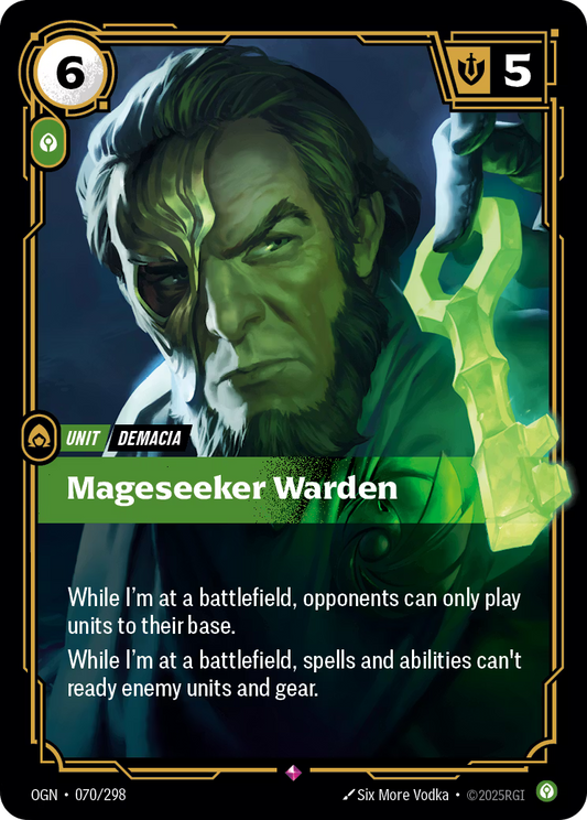 070/298 Mageseeker Warden - Rare - Origins