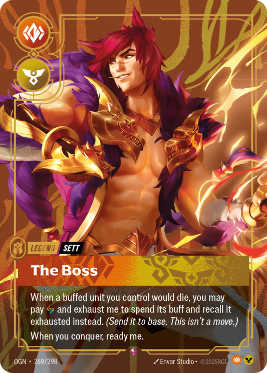 269/298 Sett - The Boss - Legend - Origins