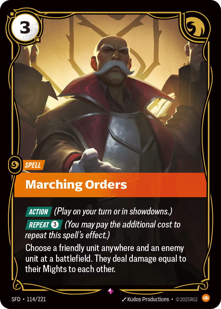 114/221 Lucian, Merciless - Rare - Spiritforged