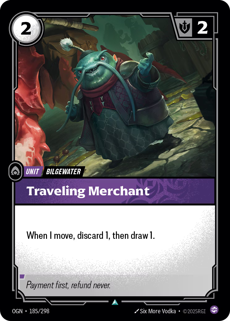 185/298 Traveling Merchant - Uncommon - Origins
