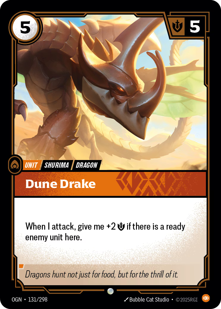 131/298 Dune Drake - Common - Origins