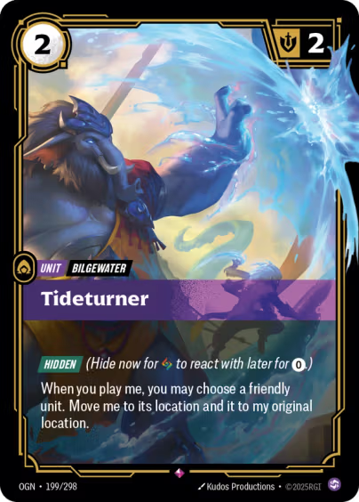 199/298 Tideturner - Rare - Origins