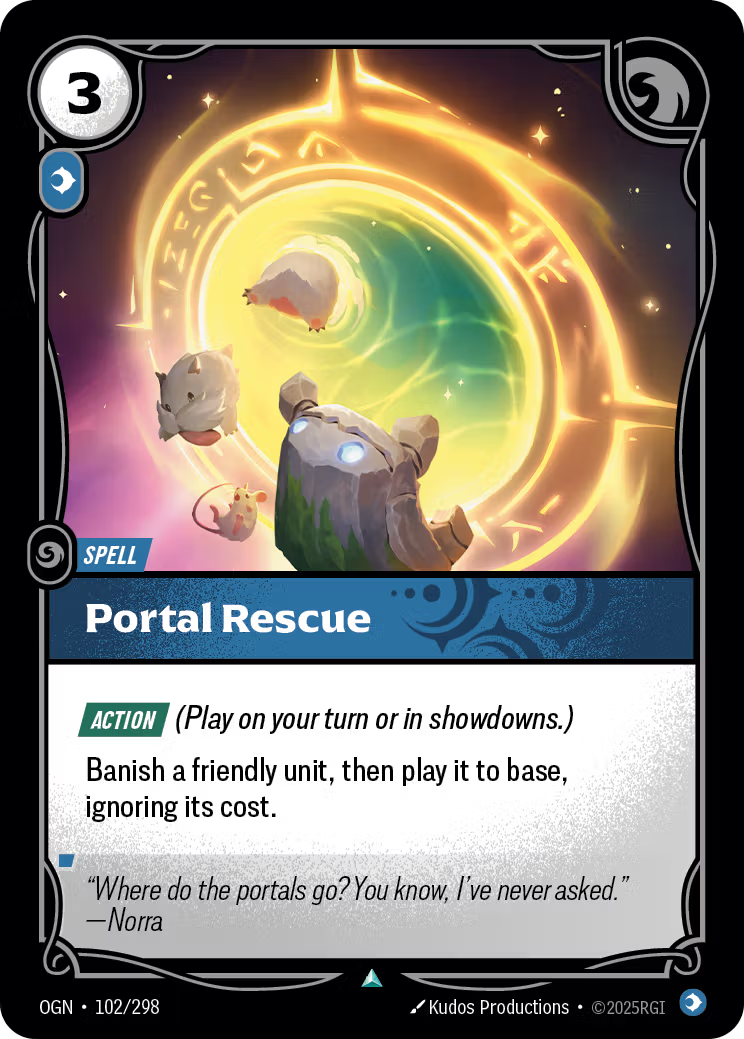 102/298 Portal Rescue - Uncommon - Origins