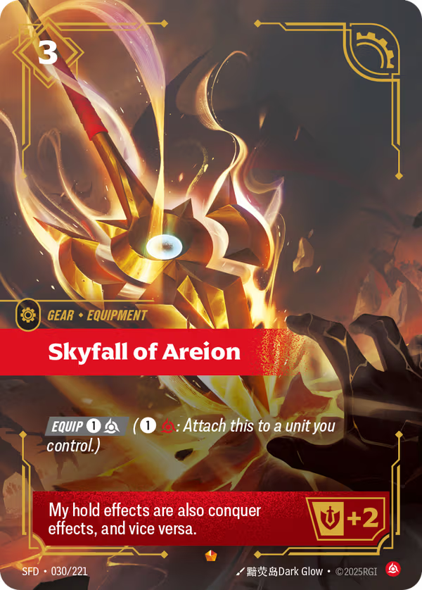 030/221 Skyfall of Areion - Epic - Spiritforged