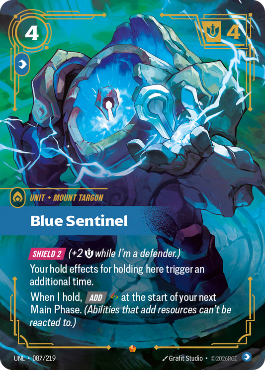 087/219 Blue Sentinel - Epic - Unleashed