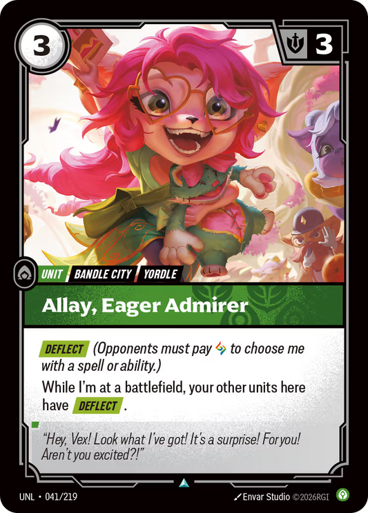 041/219 Allay, Eager Admirer - Uncommon - Unleashed