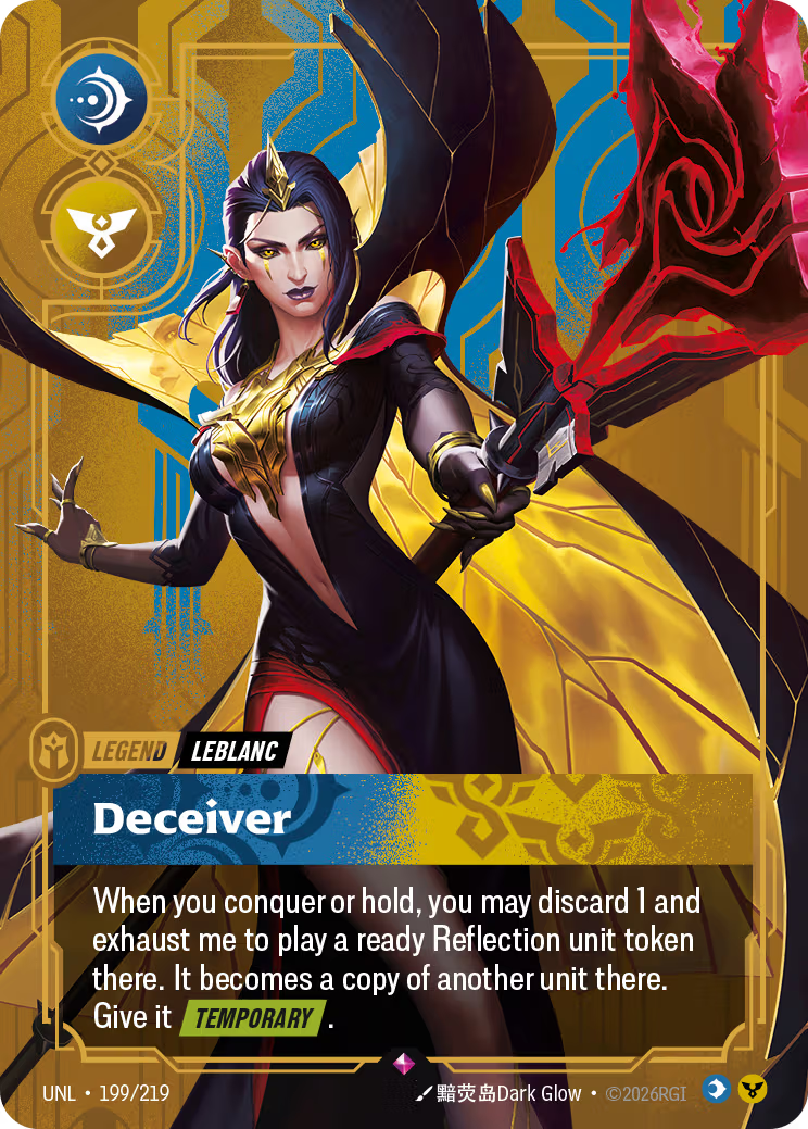 199/219 LeBlanc - Deceiver - Legend - Unleashed