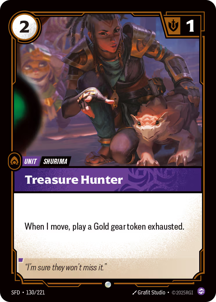 130/221 Treasure Hunter - Common - Spiritforged