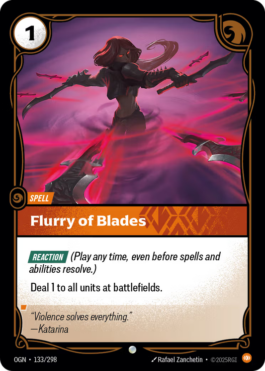 133/298 Flurry of Blades - Common - Origins