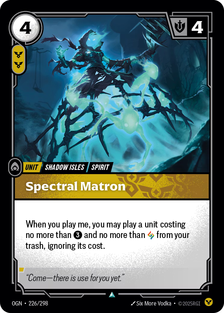 226/298 Spectral Matron - Uncommon - Origins