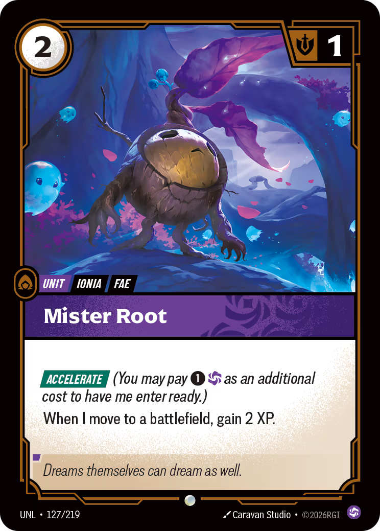 127/219 Mister Root - Common - Unleashed