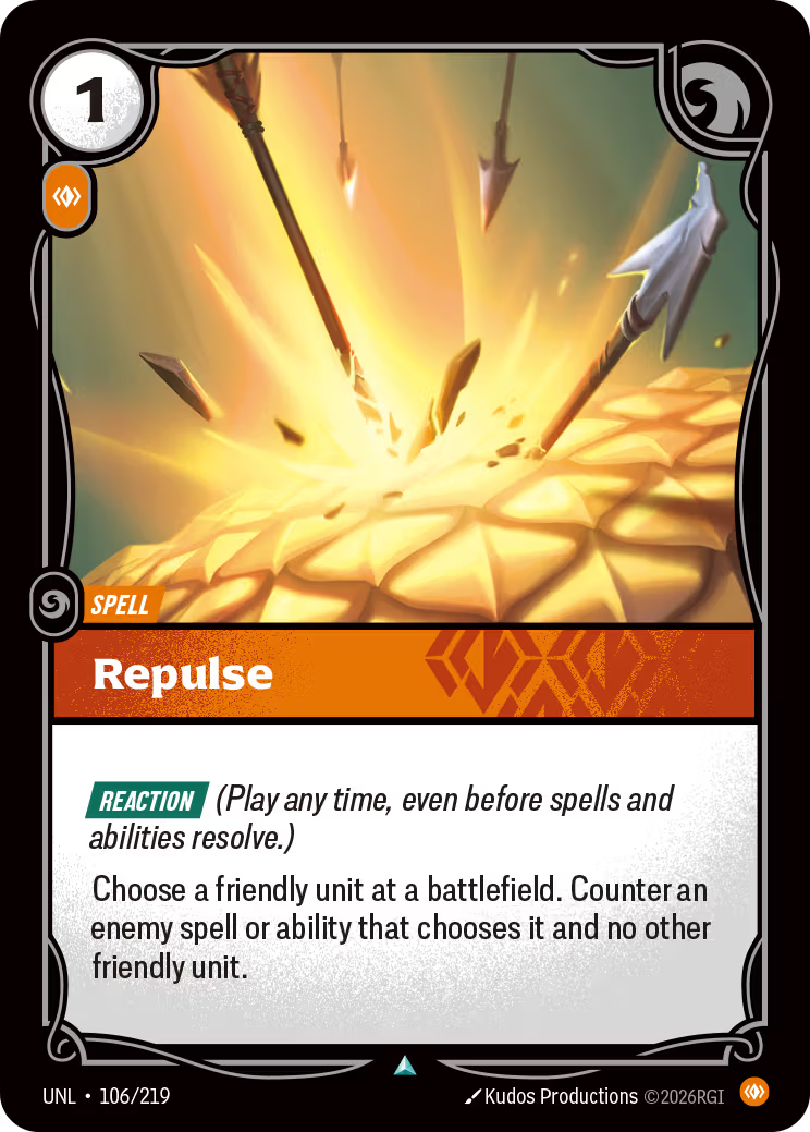 106/219 Repulse - Uncommon - Unleashed