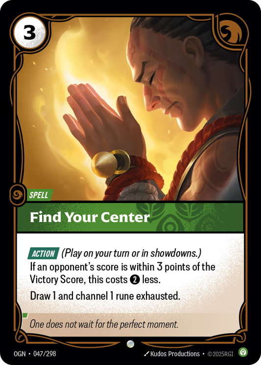 047/298 Find Your Center - Common - Origins