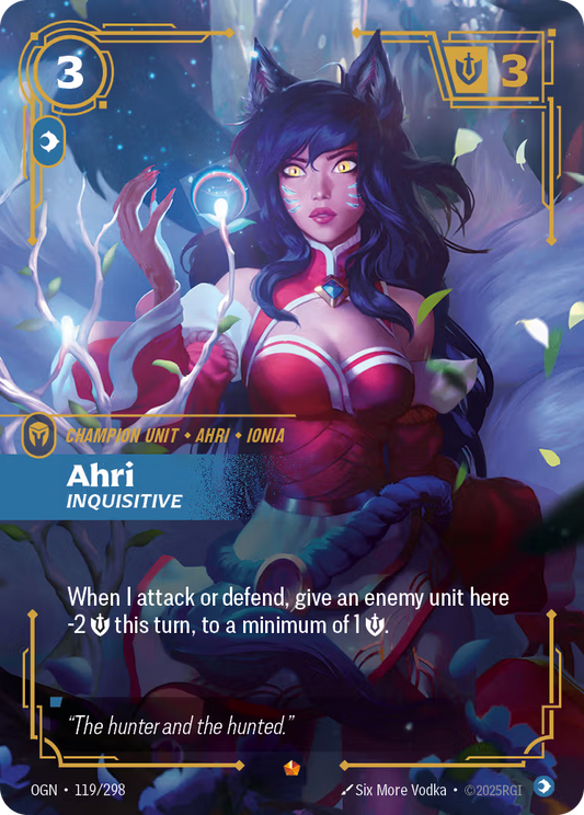 119/298 Ahri, Inquisitive - Epic - Origins