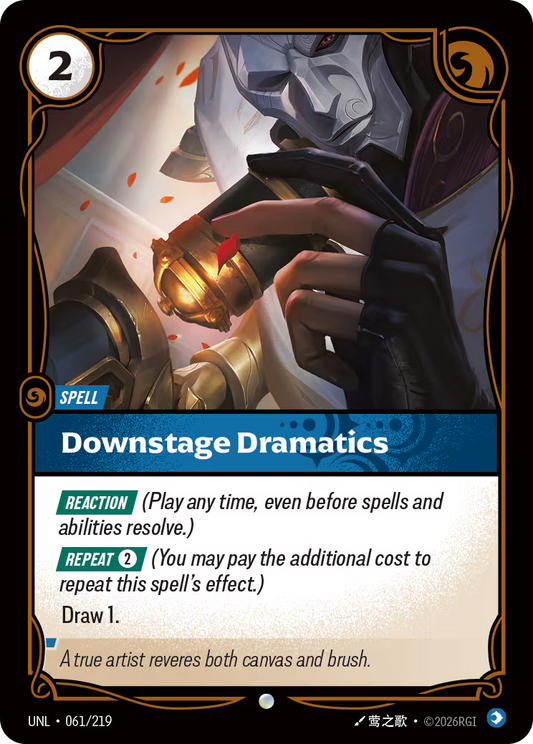 061/219 Downstage Dramatics - Common - Unleashed
