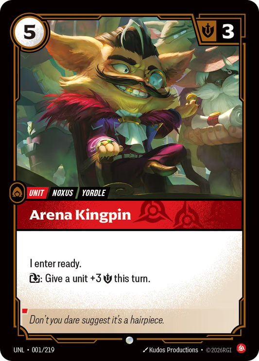 001/219 Arena Kingpin - Common - Unleashed
