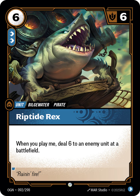 092/298 Riptide Rex - Common - Origins