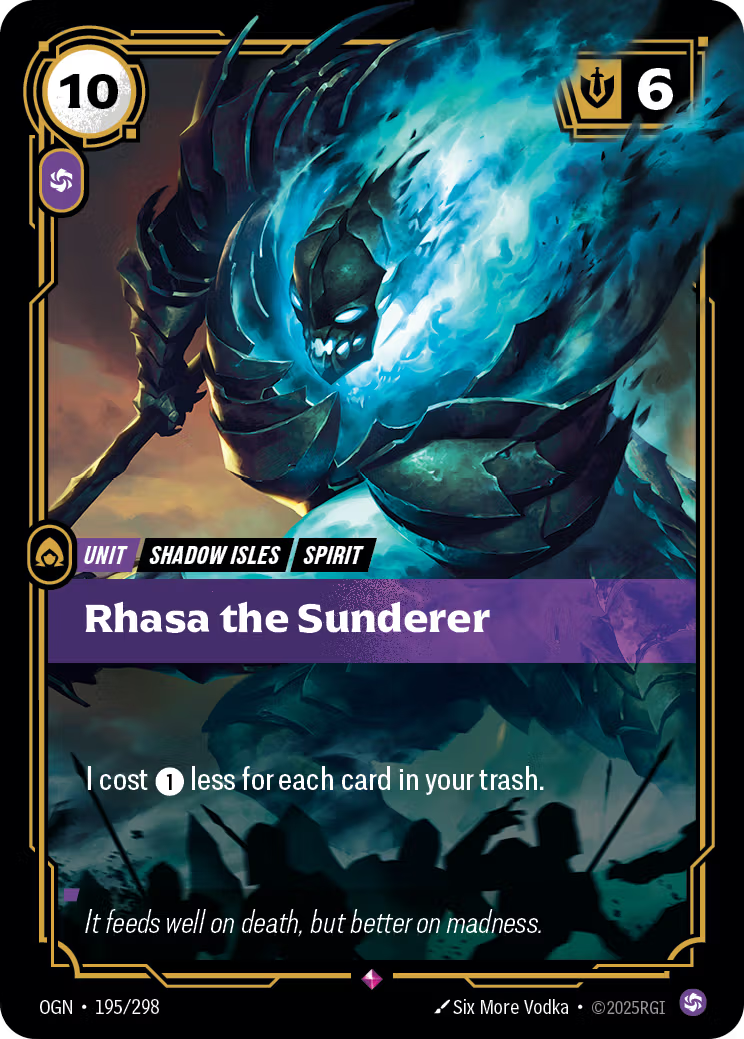 195/298 Rhasa the Sunderer - Rare - Origins