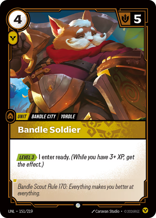 151/219 Bandle Soldier - Common - Unleashed