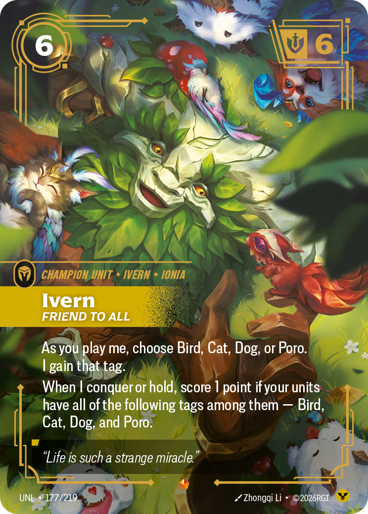 177/219 Ivern, Friend to All - Epic - Unleashed