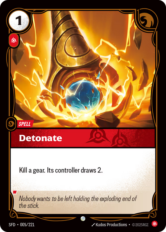 005/221 Detonate - Common - Spiritforged