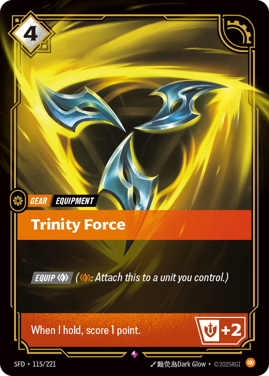 115/221 Trinity Force - Rare - Spiritforged
