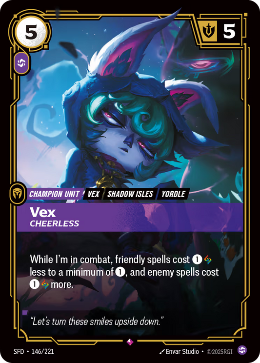 146/221 Vex, Cheerless - Rare - Spiritforged