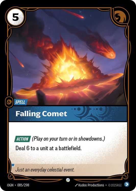 085/298 Falling Comet - Common - Origins